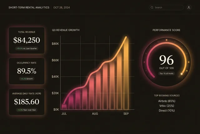 STR revenue score report