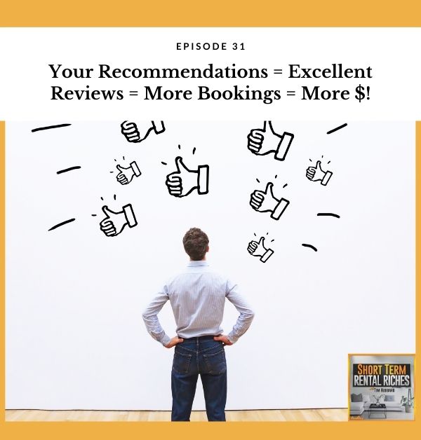 Recommendations, Excellent reviews, More Bookings