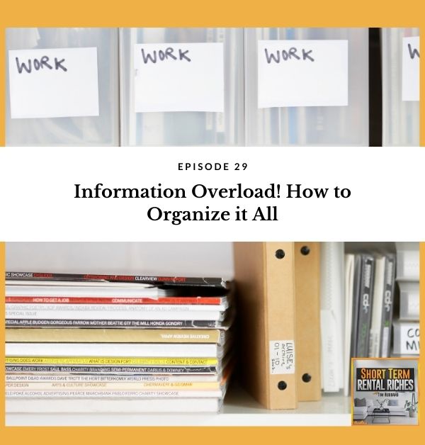 How to organize information overload